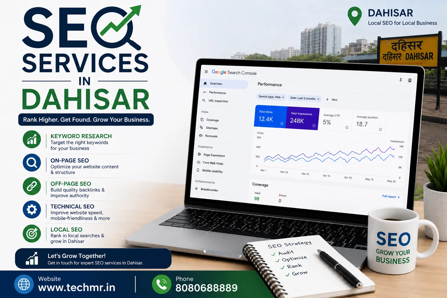 SEO Services in Dahisar Mumbai – TechMR Digital Agency